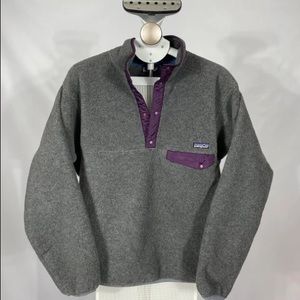 Purple/ Grey Vintage Patagonia Made in USA